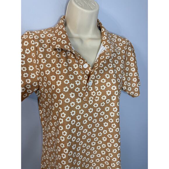 SMITH & QUINN Caramel Reagan Polo Shirt Golf Performance Women's S - Picture 4 of 13